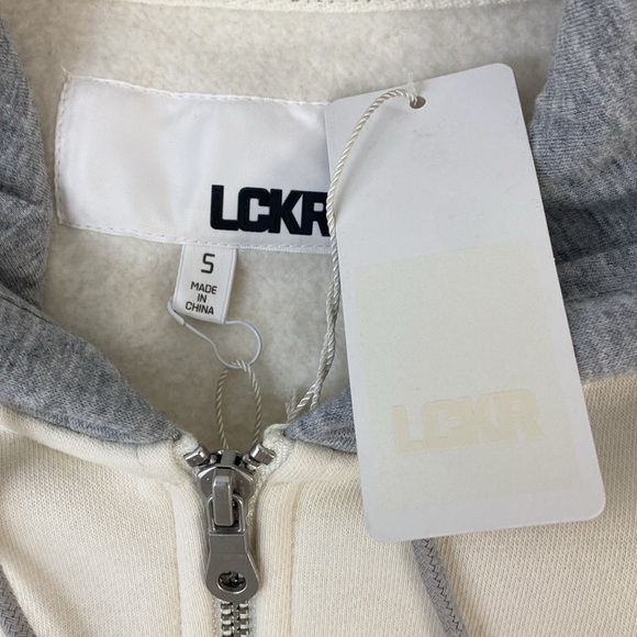 LCKR Full Zip Hoodie Jacker Small - Picture 8 of 13